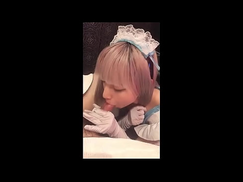 ❤️ Японский идол [mayuka], костюм французской горничной, часть 1, минет и дрочка с лосьоном ☑ Качественный секс на нашем сайте ☑